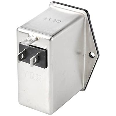 TRU COMPONENTS TC-10101460 Netfilter Met IEC-connector, Met schakelaar, Met 2 zekeringen 250 V/AC 6 A 0.8 mH 1 stuk(s)
