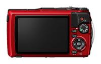 OM SYSTEM Tough TG-7 digitale camera, rood, 12MP, waterdicht, schokbestendig, onderwater- en macrofotografiemodi, 4K-video, 4x-groothoek-zoomlens (opvolger van de Olympus TG-6) - thumbnail