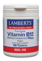 Lamberts Vitamine B12 100mcg 100 Tabletten - thumbnail