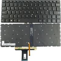 Notebook keyboard for Lenovo IdeaPad 710S 13ISK with backlit silver - thumbnail