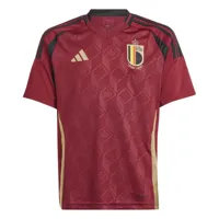 België Shirt Thuis Junior 2024-2026 - Maat 128 - Kleur: Rood | Soccerfanshop - thumbnail