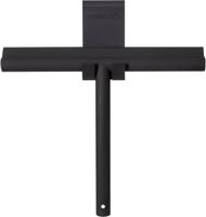 Raamwisser Sealskin Deluxe RVS 24 cm Mat Zwart (incl. Flexibele Glashaak) - thumbnail