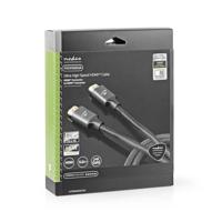 Ultra High Speed HDMI-Kabel | HDMI Connector | HDMI Connector | 8K@60Hz | 48 Gbps | 5.00 m | Rond | 6.7 mm | Gun Metal Grijs | Cover Box - thumbnail
