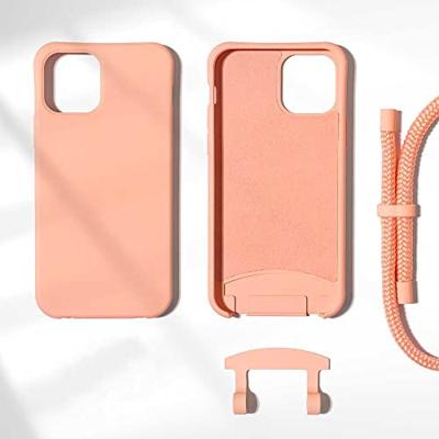 Høyde - iPhone 13 Pro Max - Telefoonhoes met koord - Oranje Høyde - iPhone 13 Pro Max - Telefoonhoes met koord - Oranje