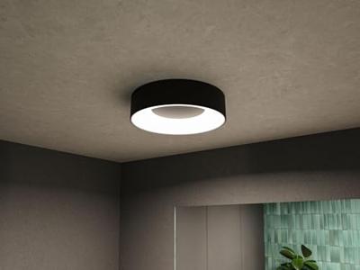 Paulmann 71096 Casca LED-plafondlamp LED 16 W Zwart (mat) Paulmann 71096 Casca LED-plafondlamp LED 16 W Zwart (mat)