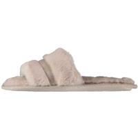 Apollo homeslippers dames textiel taupe - thumbnail