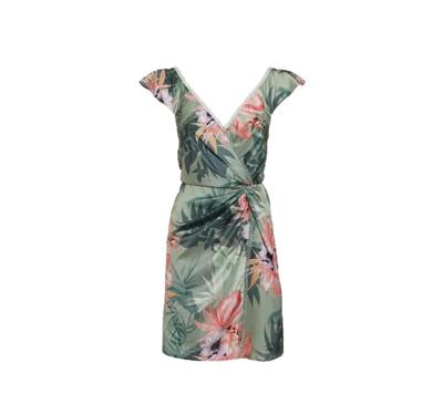 Guess Olivia Jurk Dames Groen - Maat XS - Kleur: Groen | Soccerfanshop