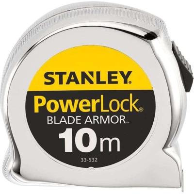 Stanley 0-33-532 Rolbandmaat Powerlock Blade Armor 10m - 25mm