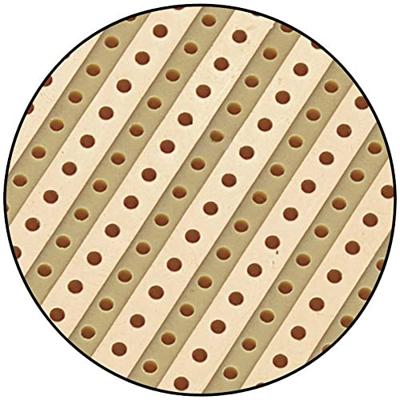 Europrintplaat hardpapier (L x B) 90 x 50 mm 35 µm rastermaat 5,08 mm Conrad Components SU527610 inhoud 1 st.