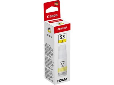 Canon GI-53 Y EUR Yellow Ink Bottle - thumbnail