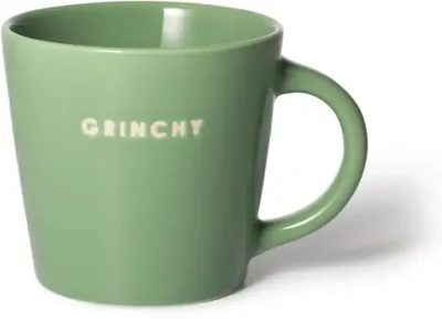 Vondels cappuccinokop keramiek grinchy 9x9.5cm green