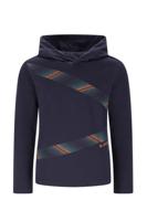 B.Nosy winter t-shirt jongens - navy blauw - Ted - capuchon/longsleeve - thumbnail