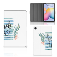 Samsung Galaxy Tab S6 Lite | S6 Lite (2022) Hippe Tablet Hoes Boho Beach - thumbnail
