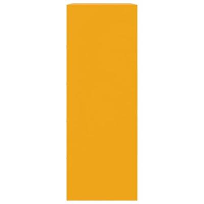 Dressoir 67x39x107 cm staal mosterdgeel Dressoir 67x39x107 cm staal mosterdgeel