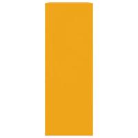 Dressoir 67x39x107 cm staal mosterdgeel - thumbnail