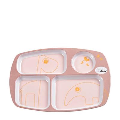 Done by Deer compartimenten bord roze Done by Deer compartimenten bord roze