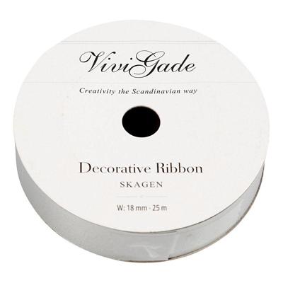 Creativ Company Cadeaulint mat zilver, 25m