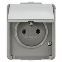 Siemens 5UB4741 Wandcontactdoos Delta Grijs Schakelmateriaal 1 stuk(s) - thumbnail
