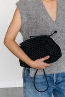 Marrea clutch Pouch di nero - thumbnail
