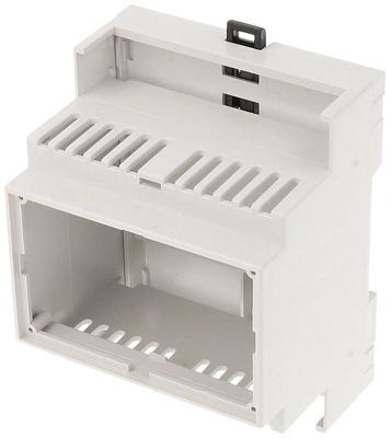 Hammond Electronics 1597DIN4M53V DIN-rail-behuizing Open 90 x 58 x 71 PPO Lichtgrijs 1 stuk(s)