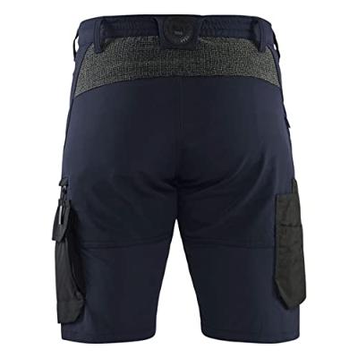 Blåkläder Service short 4-weg stretch 14231645 | Donker marineblauw/Zwart | Maat 54 - 7330509823170