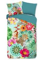HIP Dekbedovertrek "mandala&apos;s, bloemen en een luipaard" - Multi - (240x200/220 cm) - Katoen Satijn - thumbnail