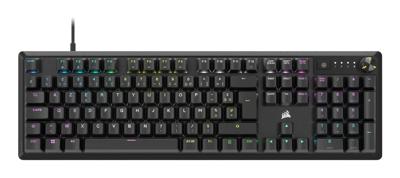 Mechanisch gamingtoetsenbord - CORSAIR - K70 RGB CORE - RGB LED-achtergrondverlichting, MX Rood, zwart