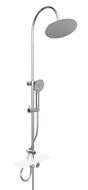 AQUASTAR hoofddouche set met planchet, chroom-wit supervlakke hoofddouche met antikalk nozzles, hoofddouhe: Ø approx. 25 cm handdouche met 3 functies, met antikalk nozzles, hoofddouche: Ø ca. 12 c AQUASTAR hoofddouche set met planchet, chroom-wit supervlakke hoofddouche met antikalk nozzles, hoofddouhe: Ø approx. 25 cm handdouche met 3 functies, met antikalk nozzles, hoofddouche: Ø ca. 12 c