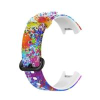 Siliconen band met print - Verfprint - Xiaomi Mi Watch Lite / Redmi Watch - thumbnail