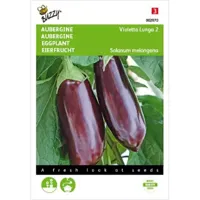 Zaden Aubergine Violetta Lunga 2 Buzzy - Buzzy - thumbnail