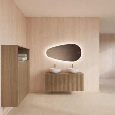 Badmeubelset Gliss Design Hybris Corn Silk 120 cm Met Waskom Badmeubelset Gliss Design Hybris Corn Silk 120 cm Met Waskom