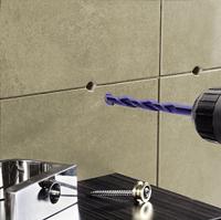 kwb 51300 Chroom-Molybdeen-staal Steen-spiraalboorset 4-delig 4 mm, 5 mm, 6 mm, 8 mm Cilinderschacht 4 stuk(s) - thumbnail