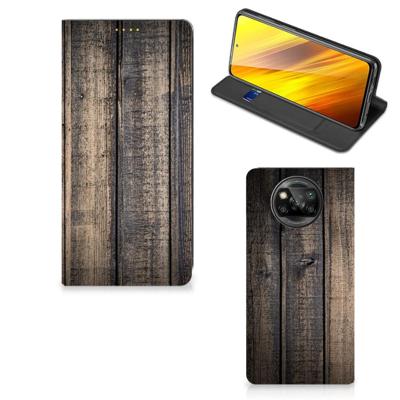 Xiaomi Poco X3 Pro | Poco X3 Book | Wallet Case | Steigerhout Xiaomi Poco X3 Pro | Poco X3 Book | Wallet Case | Steigerhout