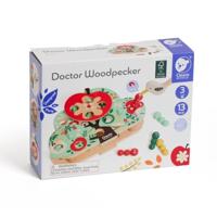 Classic World doctor woordpecker houten vangspel, 13dlg, - thumbnail