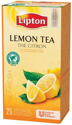 Lipton thee Feel Good Selection, citroen, pak van 25 zakjes Lipton thee Feel Good Selection, citroen, pak van 25 zakjes