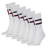 Tommy Hilfiger Sokken 6-pack Flag Dark White-35/38 - thumbnail