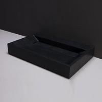 Wastafel Forzalaqua Bellezza Graniet Gezoet Zonder Kraangat 80,5x51,5x9 cm Forzalaqua - thumbnail