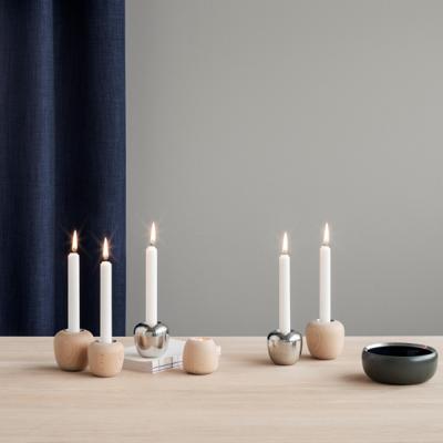 Stelton Ora Kaarsenstandaard dubbelzijdig 8 cm