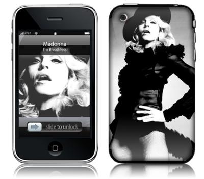 MusicSkins Madonna Vogue Skin voor Apple iPhone 2G/3G/3G S