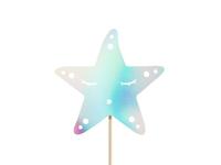 Zeemeermin Taart Toppers Set 3 delig - thumbnail