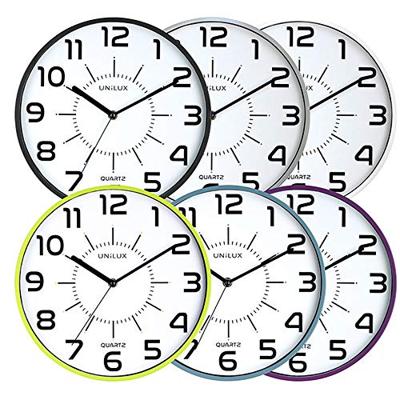 Unilux Pop wandklok, diameter 30 cm, groen