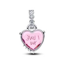 Sieraad Dames Pandora 794464C01 Roze Zilverkleurig - thumbnail