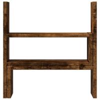 VidaXL Bureau organiser 40x17x41 cm bewerkt hout gerookt eikenkleur - thumbnail