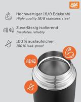 Voedselthermos ESBIT Food Jug 500ml, Zwart - thumbnail