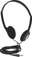 Manhattan 177481 Computer On Ear koptelefoon Kabel Stereo Zwart Hoofdband - thumbnail