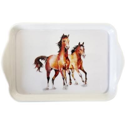 Ambiente Tray 13x21cm Wild horses