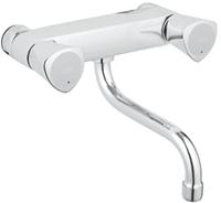 Grohe Costa S Wandkraan Met Onderuitloop Chroom - thumbnail
