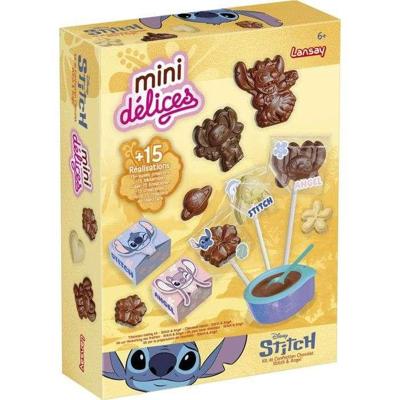Mini Delights - LANSAY - Chocolademaakset met Stitch en Engel - Geschikt voor kinderen vanaf 6 jaar