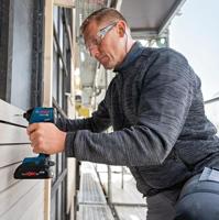 Bosch Blauw GDR 18V-220 C Professional | Accu Slagschroevendraaier | Excl. Accu en lader | In doos - 06019L6000 - thumbnail