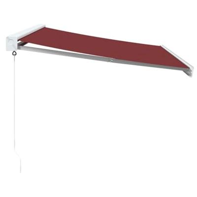 Luifel handmatig uittrekbaar 350x250 cm bordeauxrood Luifel handmatig uittrekbaar 350x250 cm bordeauxrood